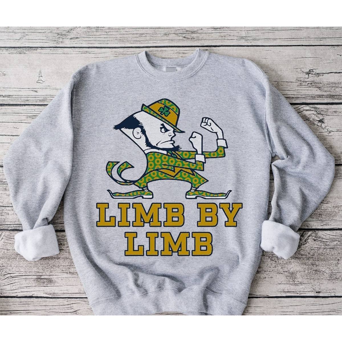 Notre Dame Limb by Limb Tee for Fans