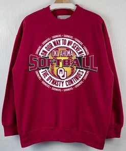 OU Softball Dynasty Continues Comfort Colors Tee - NCAA Tee for Fans