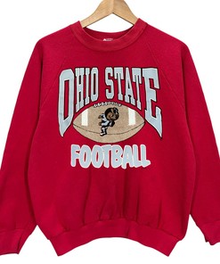 Ohio State Buckeyes Men's Women's Graphic Football Crewneck Sweatshirt for Fans