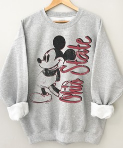 Ohio State Buckeyes Mickey College Football Sweatshirt Shirt for Fans