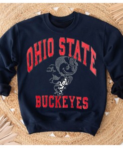 Ohio State Buckeyes NCAA Full Size Vintage Sweatshirt Hoodie for Fans
