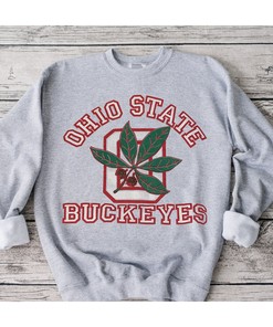 Ohio State Buckeyes Vintage 80s College Men's Women's Shirt Sweater for Fans