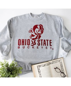 Ohio State Buckeyes Vintage Style Full Size Colors Shirt Sweatshirt Hoodie for Fans