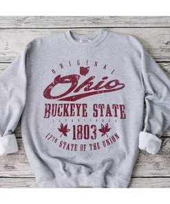 Ohio State Buckeyes Vintage Style Full Size Shirt Sweatshirt Hoodie for NCAA Fans
