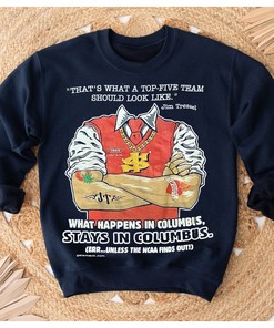 Ohio State Top Five Team Vintage T-Shirt for Fans
