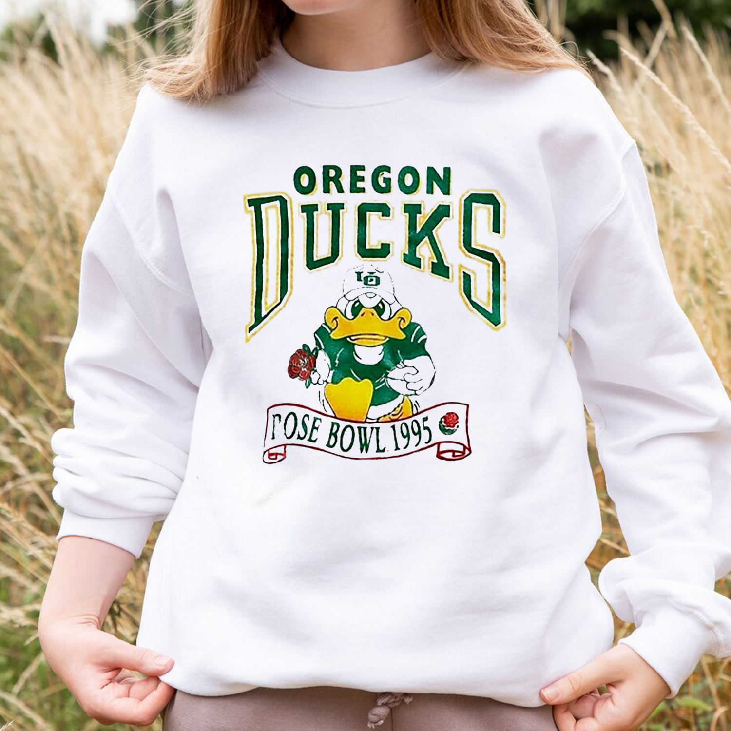 Oregon Ducks Rose Bowl 1995 Tee - Gift for Fans of College Football