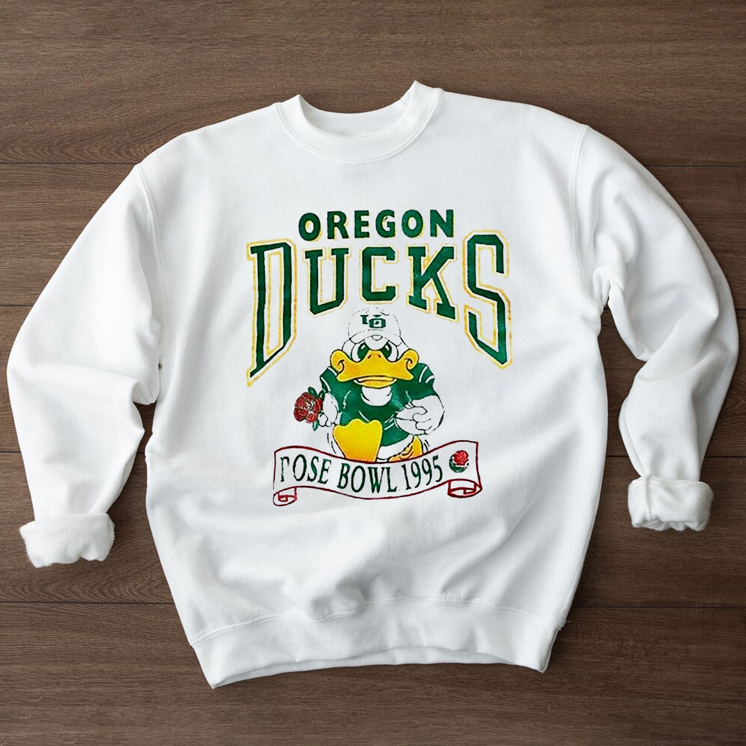 Oregon Ducks Rose Bowl 1995 Tee - Gift for Fans of College Football