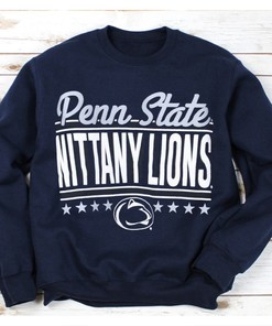 PSU Penn State Nittany Lions Crew Neck Tee, Perfect Fan Gift