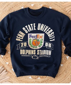 Penn State 2006 Fed Ex Orange Bowl Tee, Perfect Fan Gift