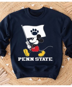 Penn State Disney Mickey Mouse Flag Tee, Perfect Fan Gift