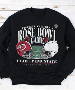Penn State Rose Bowl Merchandise Nittany Lions 2023 Champions Matchup Tee, Perfect Fan Gift