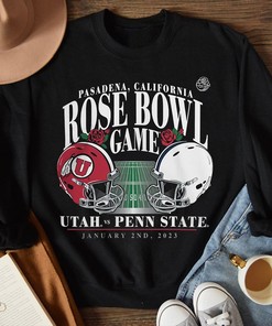 Penn State Rose Bowl Merchandise Nittany Lions 2023 Champions Matchup Tee, Perfect Fan Gift