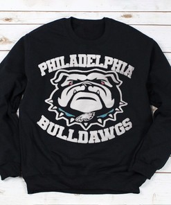 Philadelphia Bulldawgs Eagles and Georgia Bulldogs Tee - Fan Gift Idea