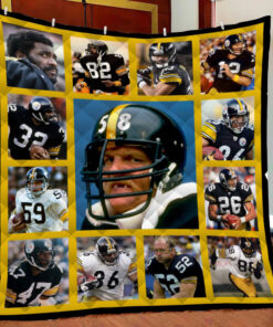 Pittsburgh Steelers Legends Quilt Blanket for Fans