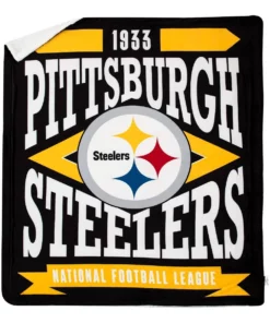 Pittsburgh Steelers National Football Langue Quilt Blanket for Fans