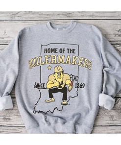 Purdue Pete State Outline T-Shirt with Fan Gift Option