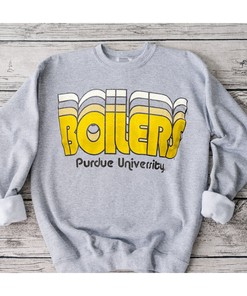 Purdue Retro Boilers T-Shirts with Fan Gift Option