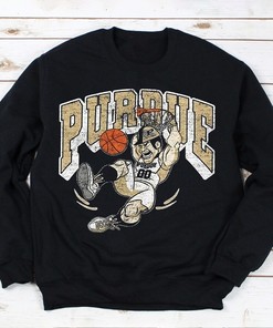 Purdue University Fan Gift Sweatshirt with Vintage Style