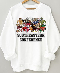 Represent The SEC with Shirt for Fans of Alabama, Ole Miss, MS State, Florida Gators, Tennessee Vols, Auburn Tigers, and LSU