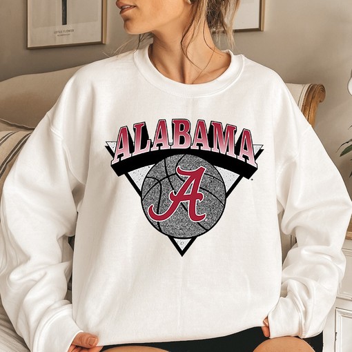 Represent The Team in Style with Alabama Script A Baksetball T-Shirt