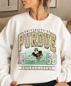 Retro 90s Purdue Mascot Tee with Fan Gift Design