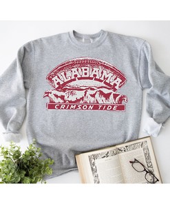 Retro Crimson Tide T-Shirt For Fans