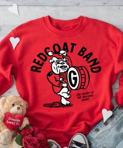 Retro Redcoat Marching Band Georgie Bulldogs T-Shirt - NCAA Apparel for Fans