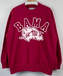 Retro Roll Tide Crewneck For The Crimson Tide Fans