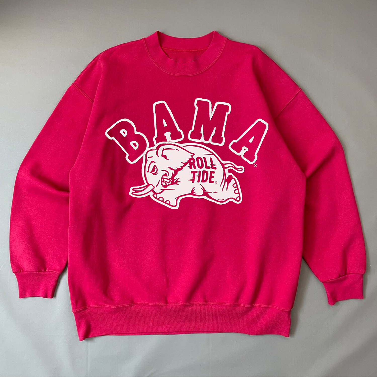 Retro Roll Tide Crewneck For The Crimson Tide Fans
