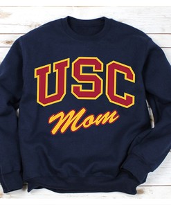 Retro USC Mom Football Shirt, Sweatshirt, Hoodie - Great Idea for Mothers Day