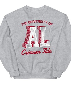 Show Off Your Support With The University Of Alabama Crimson Tide Block T-Shirt