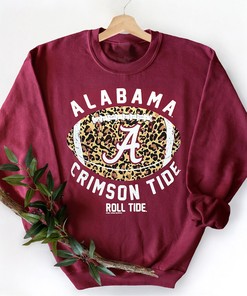 Show Your Spirit With Alabama Leopard Football Tee