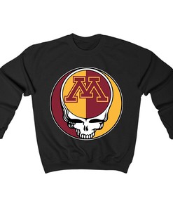 The Grateful Dead Minnesota Golden Gophers Logo Ncaa Fan Gift Shirt, Hoodie, Sweatshirt