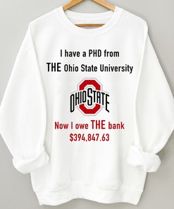 The Ohio State University PhD 2023 Shirt for Fans Gift