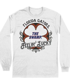The Swamp Feelin' Lucky Shirt Stay Warm With Stylish Florida Gators Sweatshirts