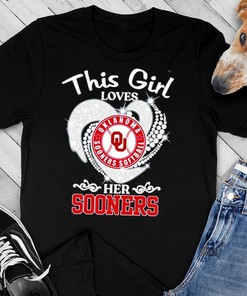 This Girl Loves Oklahoma Sooners Softball T-Shirt - Perfect Gift for Fans