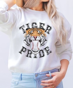 Tiger Baseball Tee - Fan Gift