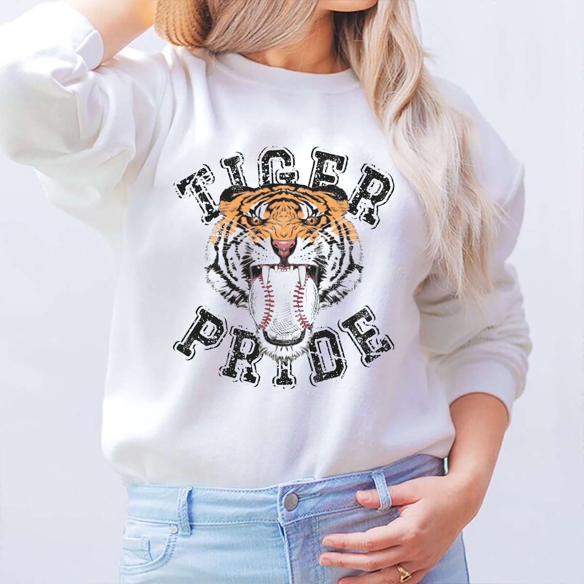 Tiger Baseball Tee - Fan Gift