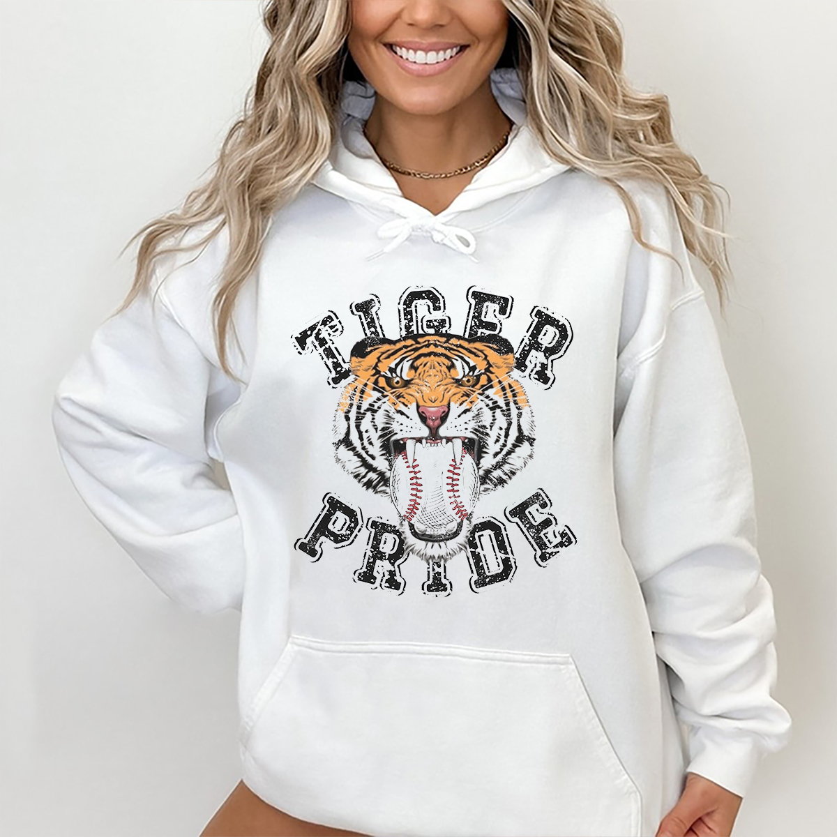 Tiger Baseball Tee - Fan Gift