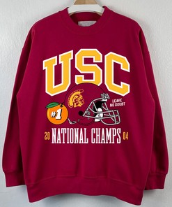 USC 2004 Retro National Champs Tee Shirt - Trojans Fan Gift