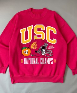 USC 2004 Retro National Champs Tee Shirt - Trojans Fan Gift