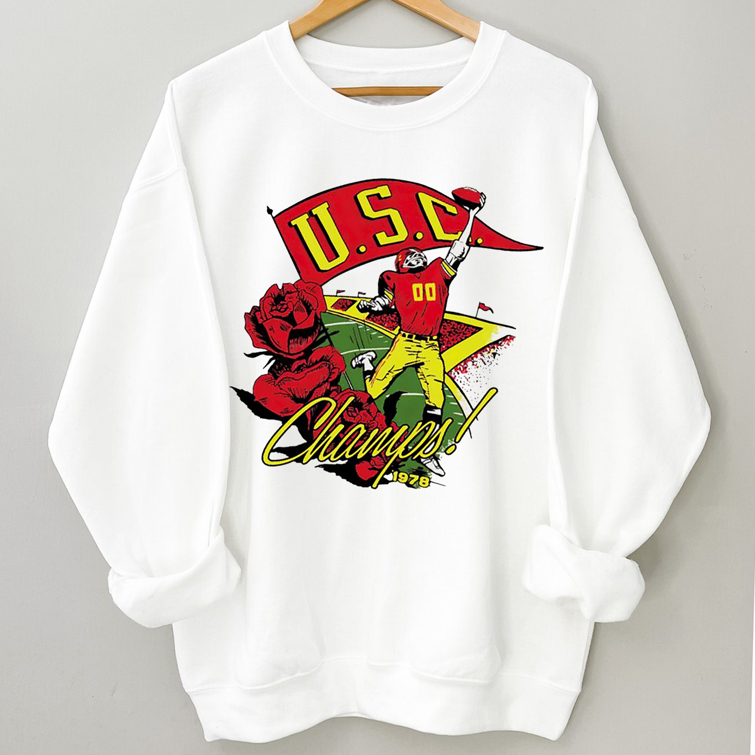 USC Trojans 1978 Roses 2023 Tee Shirt - Football NCAA Fanatics