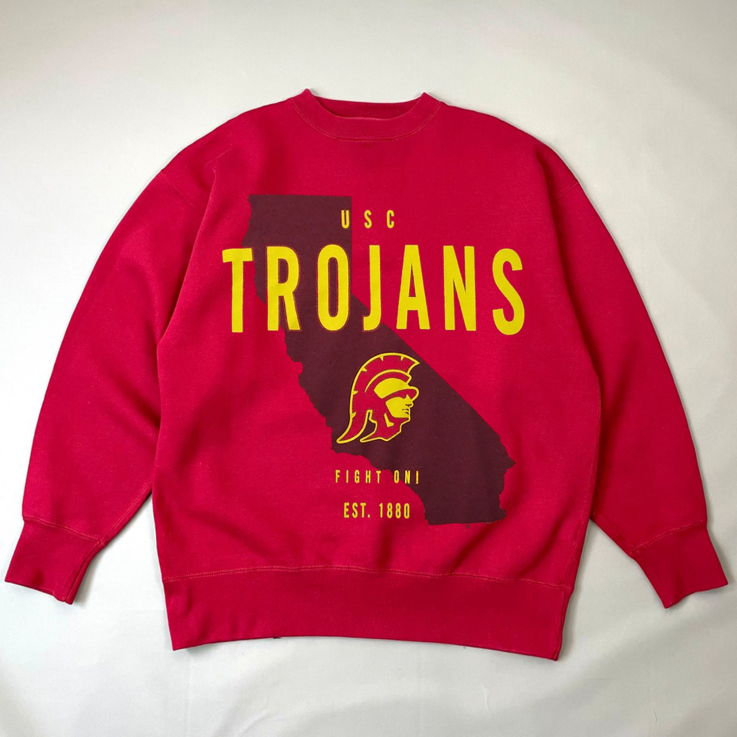USC Trojans NCAA Crew Neck T-Shirt, USC Shirt