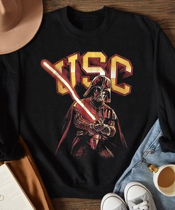 USC Trojans SC Star Wars Darth Vader T-Shirt - NCAA Sportswear