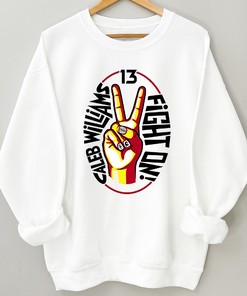 USC Trojans X Caleb Williams Unisex Fight On Crew Neck Sweatshirt - Football NCAA Shirt