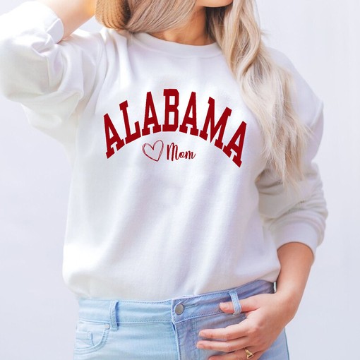 University Of Alabama Mom Long Sleeve T-Shirt for Fans