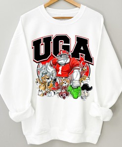 University Of Georgia Sweatshirt - Georgia Bulldogs Shirt for Fans