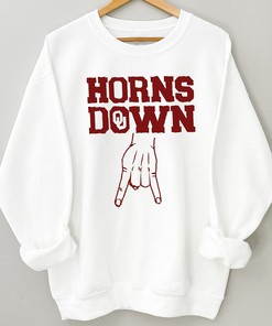 University Of Oklahoma Beat Texas T-Shirt - Horns Down Tee for Fans