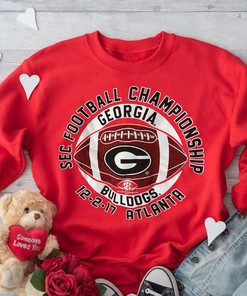 University of Georgia Bulldogs 2017 National Champions Football Tee - NCAA Apparel for Fans