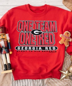 University of Georgia One Team One Red Dawgs Tee - NCAA Apparel for Fans